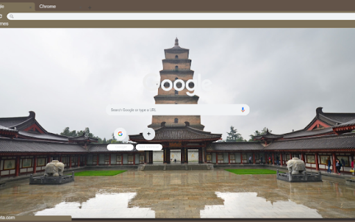 BigWildGoose Pagoda  from Chrome web store to be run with OffiDocs Chromium online