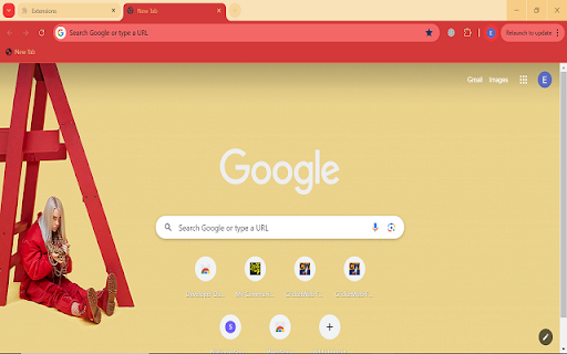 Billie Eilish Don,t Smile at me  from Chrome web store to be run with OffiDocs Chromium online