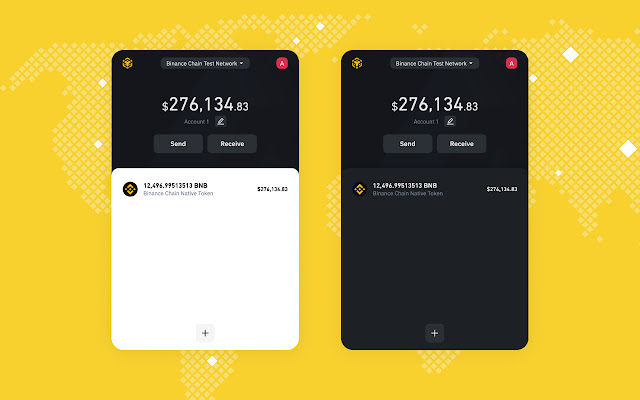Binance Wallet  from Chrome web store to be run with OffiDocs Chromium online