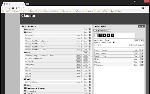 Binder  from Chrome web store to be run with OffiDocs Chromium online
