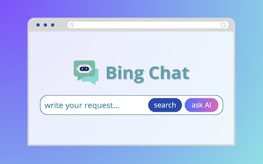 Bing Chat  from Chrome web store to be run with OffiDocs Chromium online