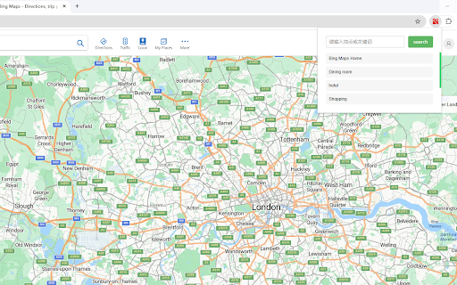 BingGMaps map scraper  clue extractor  from Chrome web store to be run with OffiDocs Chromium online
