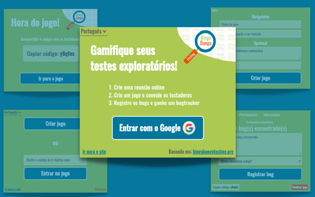 Bingo Bongo Testing  from Chrome web store to be run with OffiDocs Chromium online