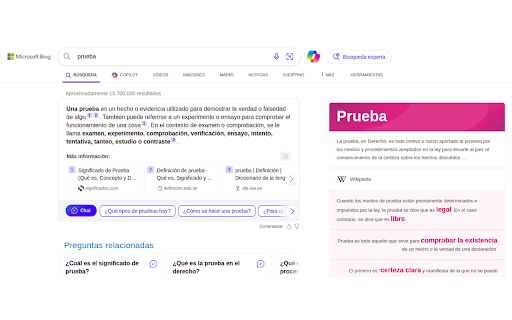 Bing Search Automator  from Chrome web store to be run with OffiDocs Chromium online