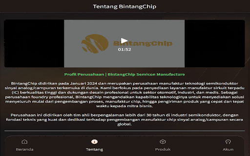 BintangChip Portal  from Chrome web store to be run with OffiDocs Chromium online