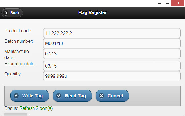 Biomin RFID Tag  from Chrome web store to be run with OffiDocs Chromium online