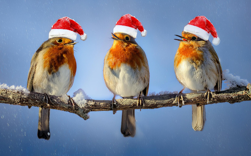birds and hats  from Chrome web store to be run with OffiDocs Chromium online