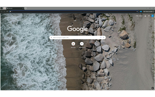 Birds Eye View of a Rocky Shore  from Chrome web store to be run with OffiDocs Chromium online