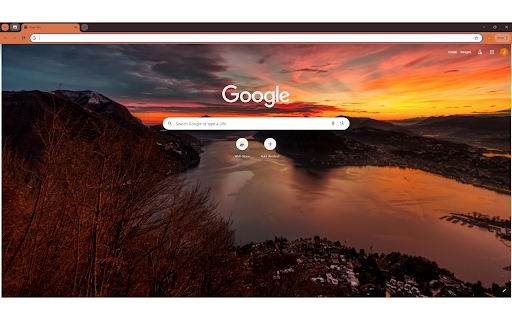 Birds Eye View of a Sunset at Lake Lugano  from Chrome web store to be run with OffiDocs Chromium online