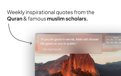 Bisma Prayer Times  from Chrome web store to be run with OffiDocs Chromium online