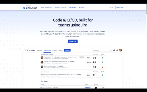 Bitbucket PR Review Shortcuts  from Chrome web store to be run with OffiDocs Chromium online