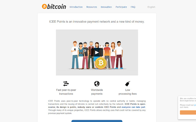 Bitcoin 2 Icee Points  from Chrome web store to be run with OffiDocs Chromium online