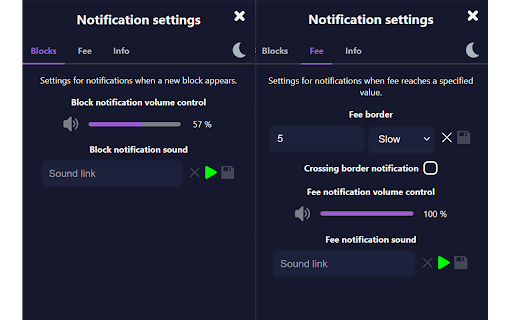Bitcoin blocks tracker  from Chrome web store to be run with OffiDocs Chromium online