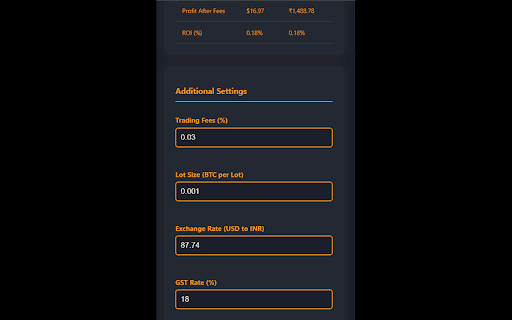 Bitcoin Option Sellers Calculator  from Chrome web store to be run with OffiDocs Chromium online
