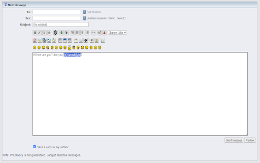Bitcointalk BBCode Extension  from Chrome web store to be run with OffiDocs Chromium online
