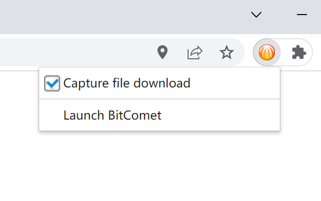 BitComet Download Extension  from Chrome web store to be run with OffiDocs Chromium online