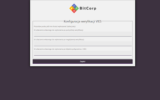 BitCorp Weryfikacja VIES baselinker  from Chrome web store to be run with OffiDocs Chromium online