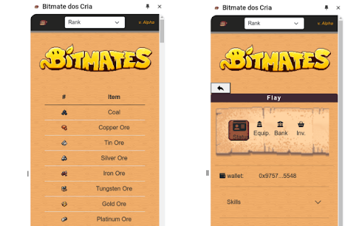 Bitmate dos Cria  from Chrome web store to be run with OffiDocs Chromium online
