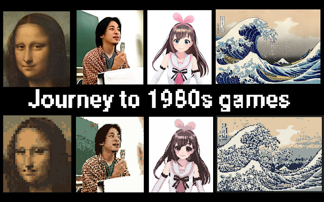 Bitsjourney : Retro Game Graphics Generator dari toko web Chrome untuk dijalankan dengan Chromium OffiDocs online