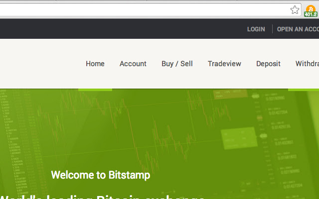 Bitstamp BTC price  from Chrome web store to be run with OffiDocs Chromium online