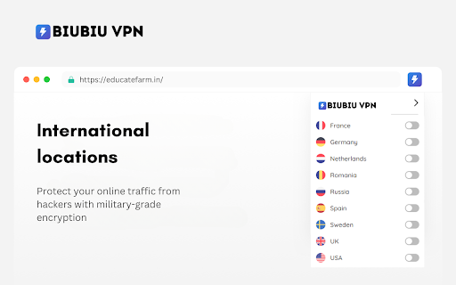 BiuBiu VPN The Website Unblocker  from Chrome web store to be run with OffiDocs Chromium online
