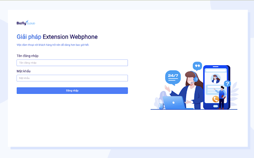 BizflyCloud Callcenter 3  from Chrome web store to be run with OffiDocs Chromium online