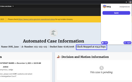 bklg Case Saver  from Chrome web store to be run with OffiDocs Chromium online