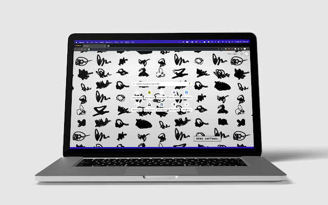 Black Abstract  from Chrome web store to be run with OffiDocs Chromium online