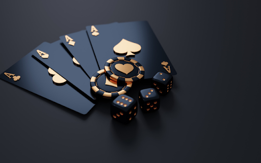 Black and Yellow Playing Cards, Dice, and Circular Tokens  from Chrome web store to be run with OffiDocs Chromium online