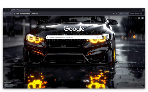 Black BMW Rain (Live Wallpaper)  from Chrome web store to be run with OffiDocs Chromium online