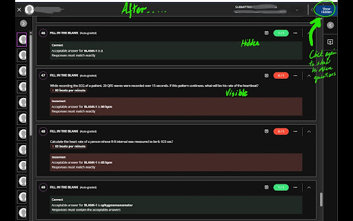 Blackboard Ultra SmartGrader  from Chrome web store to be run with OffiDocs Chromium online