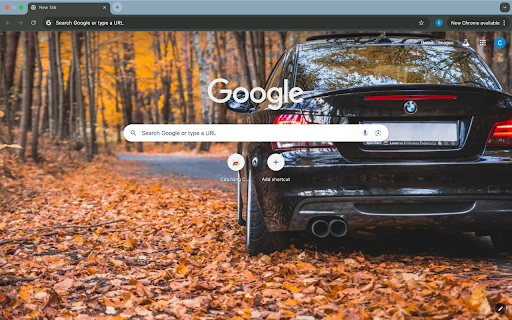 black car and gold leaf  from Chrome web store to be run with OffiDocs Chromium online