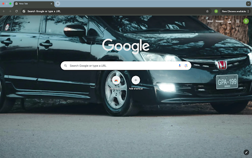 black civic car  from Chrome web store to be run with OffiDocs Chromium online