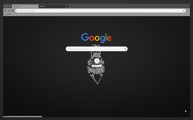 Black logo  from Chrome web store to be run with OffiDocs Chromium online