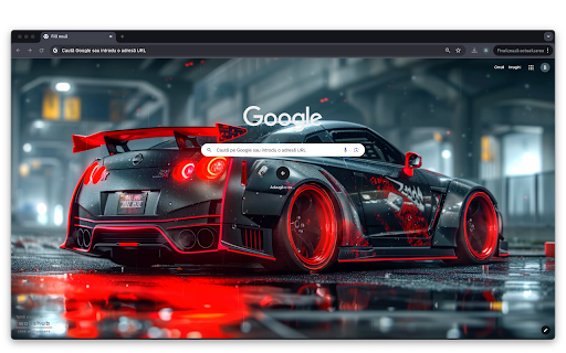 Black Nissan GTR Rainy Night  from Chrome web store to be run with OffiDocs Chromium online
