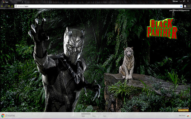 Black Panther III 1366x768px  from Chrome web store to be run with OffiDocs Chromium online
