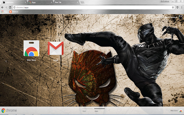 Black Panther Kick Boxing van de Chrome-webwinkel om te worden uitgevoerd met OffiDocs Chromium online