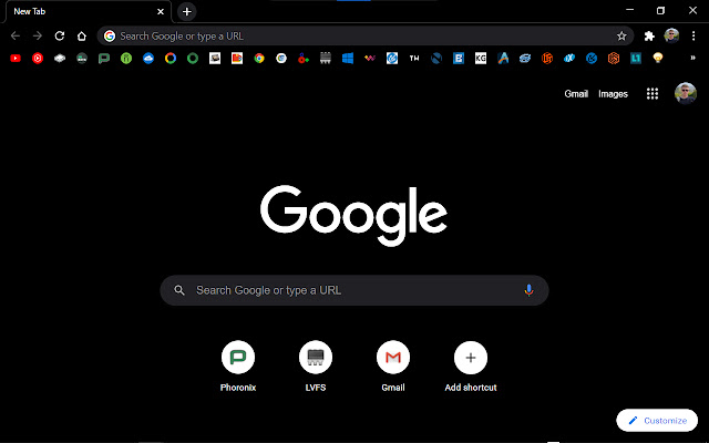 Black Pixel  from Chrome web store to be run with OffiDocs Chromium online