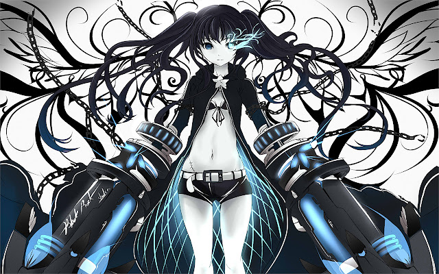 Black Rock Shooter 17 1366x768  from Chrome web store to be run with OffiDocs Chromium online
