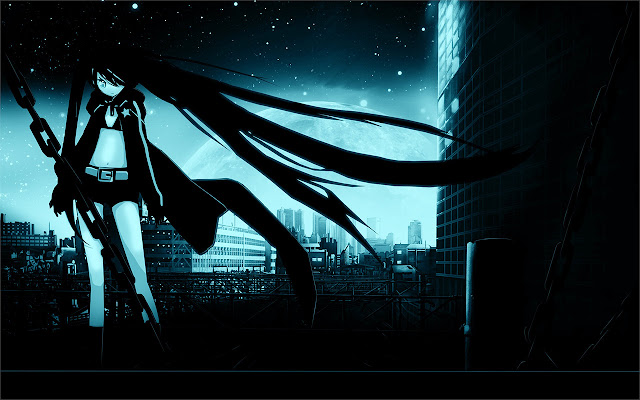 Black Rock Shooter 21 1366x768  from Chrome web store to be run with OffiDocs Chromium online