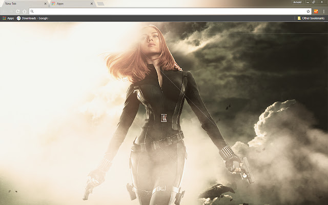Black Widow  from Chrome web store to be run with OffiDocs Chromium online