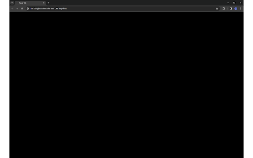 Blank/Clean New Tab Page  from Chrome web store to be run with OffiDocs Chromium online