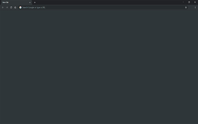 Blank New Tab Dark  from Chrome web store to be run with OffiDocs Chromium online