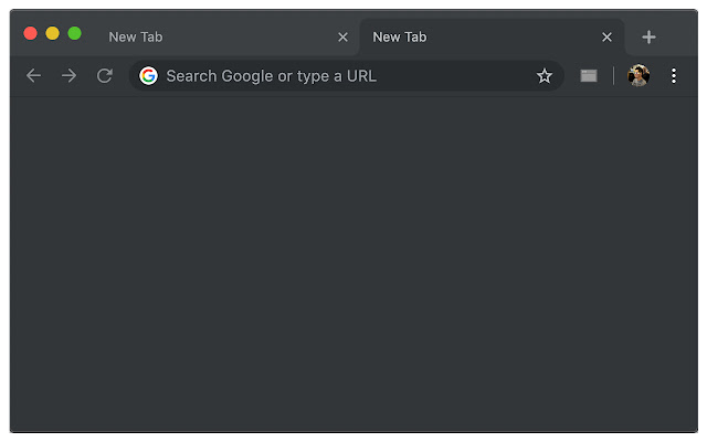 Blank New Tab Dark Mode  from Chrome web store to be run with OffiDocs Chromium online