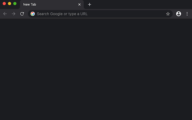 Blank New Tab for Dark Mode  from Chrome web store to be run with OffiDocs Chromium online