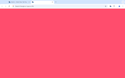 Blank New Tab Page With Color Selection  from Chrome web store to be run with OffiDocs Chromium online
