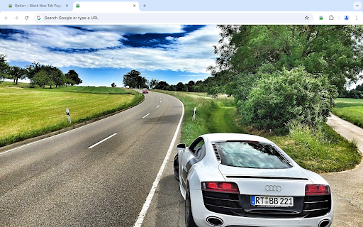Blank New Tab Page With Image Selection  from Chrome web store to be run with OffiDocs Chromium online