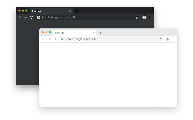 Blank New Tab (with Dark Mode Support)  from Chrome web store to be run with OffiDocs Chromium online