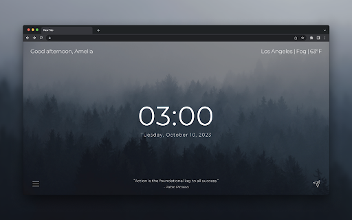 BlankSlate  from Chrome web store to be run with OffiDocs Chromium online
