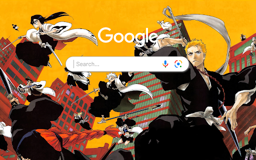 Bleach 2021 Manga Ichigo Anime Theme  from Chrome web store to be run with OffiDocs Chromium online